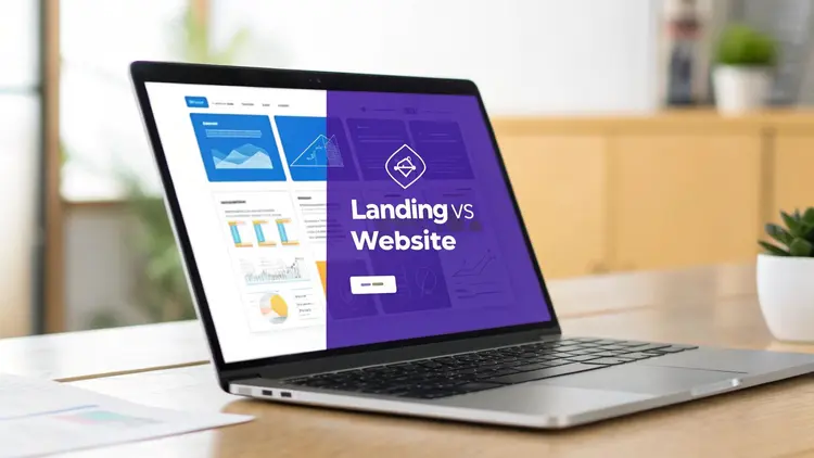 Landing Page vs Website: Which Strategy Wins for Your Goals